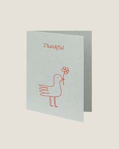 Gifting: THANKFUL - SHORT TALK GREETING CARD