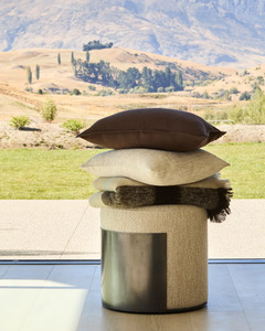 All: COMO CUSHION COVER 50 x 50 - COCOA