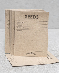 Gardening: SEED ENVELOPES - 20 PACK