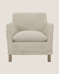HARBOUR ARMCHAIR - NATURAL LINEN