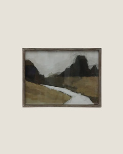 FOOT HILLS LANDSCAPE FRAMED WALL ART