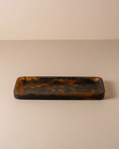 FLOW RESIN BATHROOM TRAY - EARTH