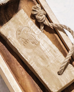 ALEPPO SOAP ON ROPE - 200G SLICE