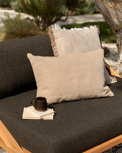 Cushions: CLIPPER CUSHION COVER - ALMOND