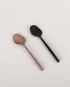 Kitchen Glassware: ANTIQUE SALT SPOON