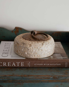 VINTAGE STONE DOOR STOPPER
