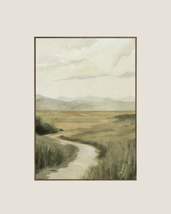 Art: FRAMED CANVAS - HAND EMBELLISHED - LORNE