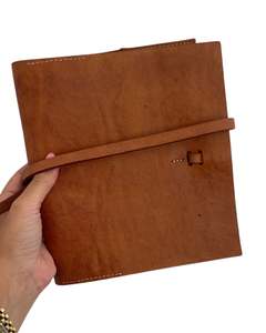 LEATHER BOOK COVER