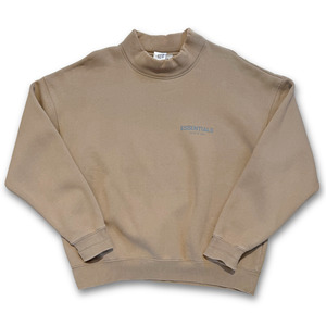 Products: Fear of God ESSENTIALS Mock-Neck Sweatshirt (L)