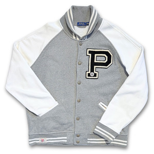 POLO RALPH LAUREN BASEBALL LETTERMAN JACKET (XL)