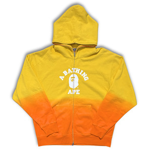 A Bathing Ape BAPE College Gradation Relaxed Fit Full Zip Hoodie