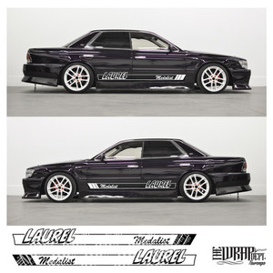 Products: Nissan Laurel side graphic kit The Wrap Department
