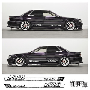 Products: Nissan Laurel side graphic kit The Wrap Department