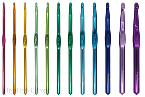 Hiyahiya Aluminium Crochet Hooks - The Yarn Queen