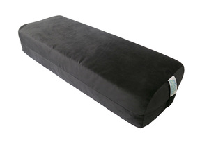 Products: Yoga Bolster Rectangle Salute The Sun Black - The Yoga