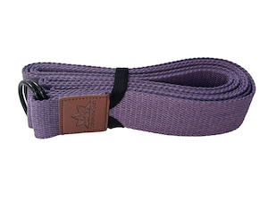 Products: Yoga Strap Violet 305cm - The Yoga NZ Wide Shipping