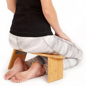 Products: Bamboo Meditation Bench Foldable - The Yoga
