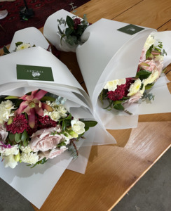 Products: Florist’s Choice Bouquet - Thicket Coffee + Flowers