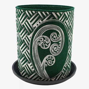Eco Felt Grow Bag - Fern Kete On Green - Think Eco