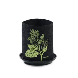 Jo Luping Design - Rangiora on Dark Grey - Ecofelt Growbag - Think Eco