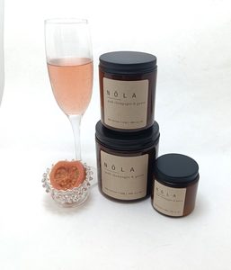 Pink Champagne & Guava Candles - Think Eco