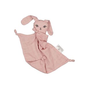 Muslin Bunny Comforters - Dusty Rose - Think Eco