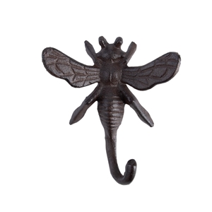 Cast Iron Bee Hook - Think Eco