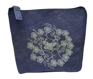 Jo Luping Design - Manuka On Blue - Coin Purse - Think Eco