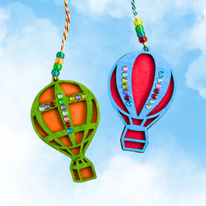 Hot Air Ballon - Wood - Think Eco