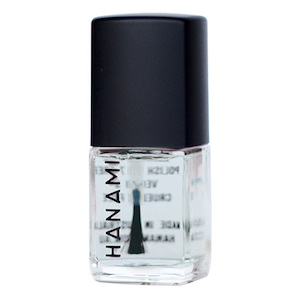 Products: HANAMI Non-Toxic Nail Polish - Top + Base Coat - Think Eco