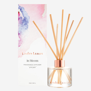 Linden Leaves Pink Petal Fragrance Diffuser - 100ml - Think Eco