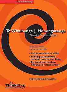 Products: Te Whaihanga: Honongotanga ebook - ThinkShop: brilliant thinking resources