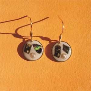 Seashell Drops – SAMPLE - Botanical Jewellery The Third Room