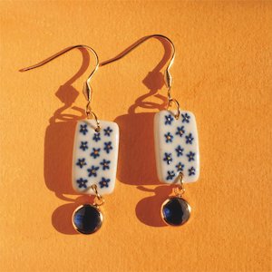 Ceramic Charm Flowers – SAMPLE - Botanical Jewellery The Third Room