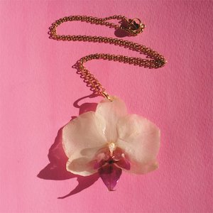 Products: Orchid Necklace - SECONDS - Botanical Jewellery The Third Room