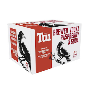 Hot Deals: Tui Vodka Raspberry & Soda 12pk 250ml Cans
