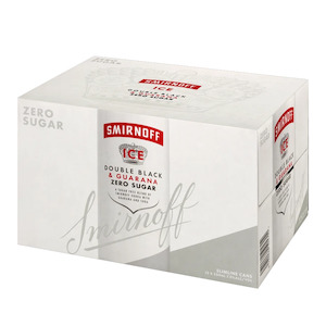 Vodka Rtds: Smirnoff Ice DB Guarana Zero Sugar 12pk Cans