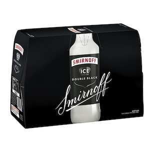 Smirnoff Double Black 10pk Btls