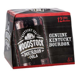 Rtds: Woodstock 5% 12pk Btls