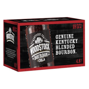 Rtds: Woodstock 4.8% 18pk 330ml Bottles