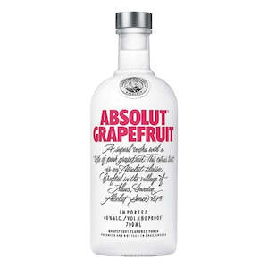 Vodka: Absolut Grapefruit 700ml