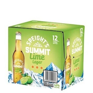 New Zealand Beer: Speight's Lime 12pk Btls