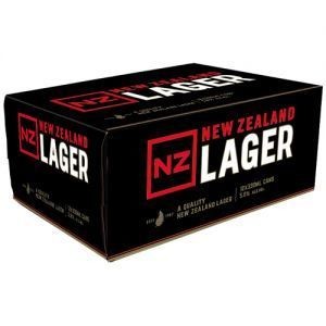 New Zealand Beer: NZ Lager 12pk 330ml Cans