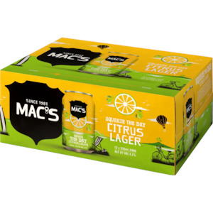 Mac's Squeeze The Day 12pk Cans