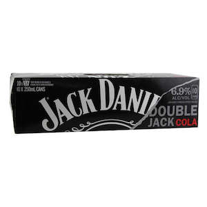 Jack Daniel's Double Jack 10pk Cans 250ml