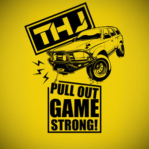 Products: Pull Out Game Strong Sticker THJ - BULL BARS