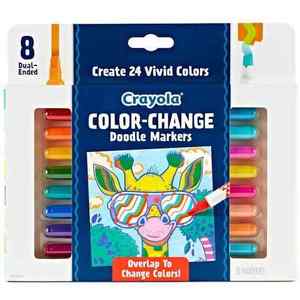 Art Supplies: Crayola Markers Colour Change 8 Pack