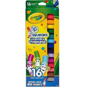 Art Supplies: Crayola Markers - Pipsqueaks Washable 16 Pack