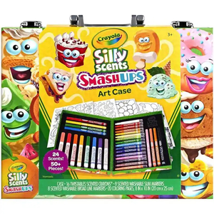 Art Supplies: Crayola Colouring Kit - Smash Ups Mini Art Case