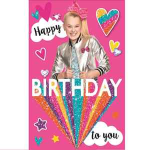 Kids Gift wrap and Cards: Jojo Siwa Birthday Card